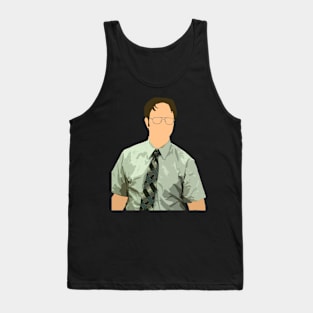 Dwight Schrute vector Tank Top